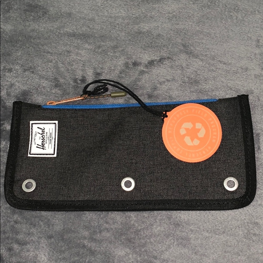NEW Herschel Binder Pencil Case